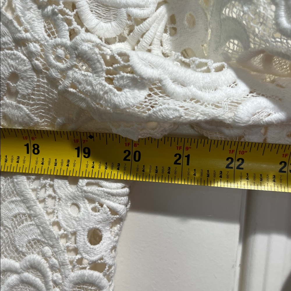 J. Jill Cream Lace Women's Blouse - Picture 9 of 11
